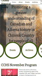 Mobile Screenshot of chinookcountry.org
